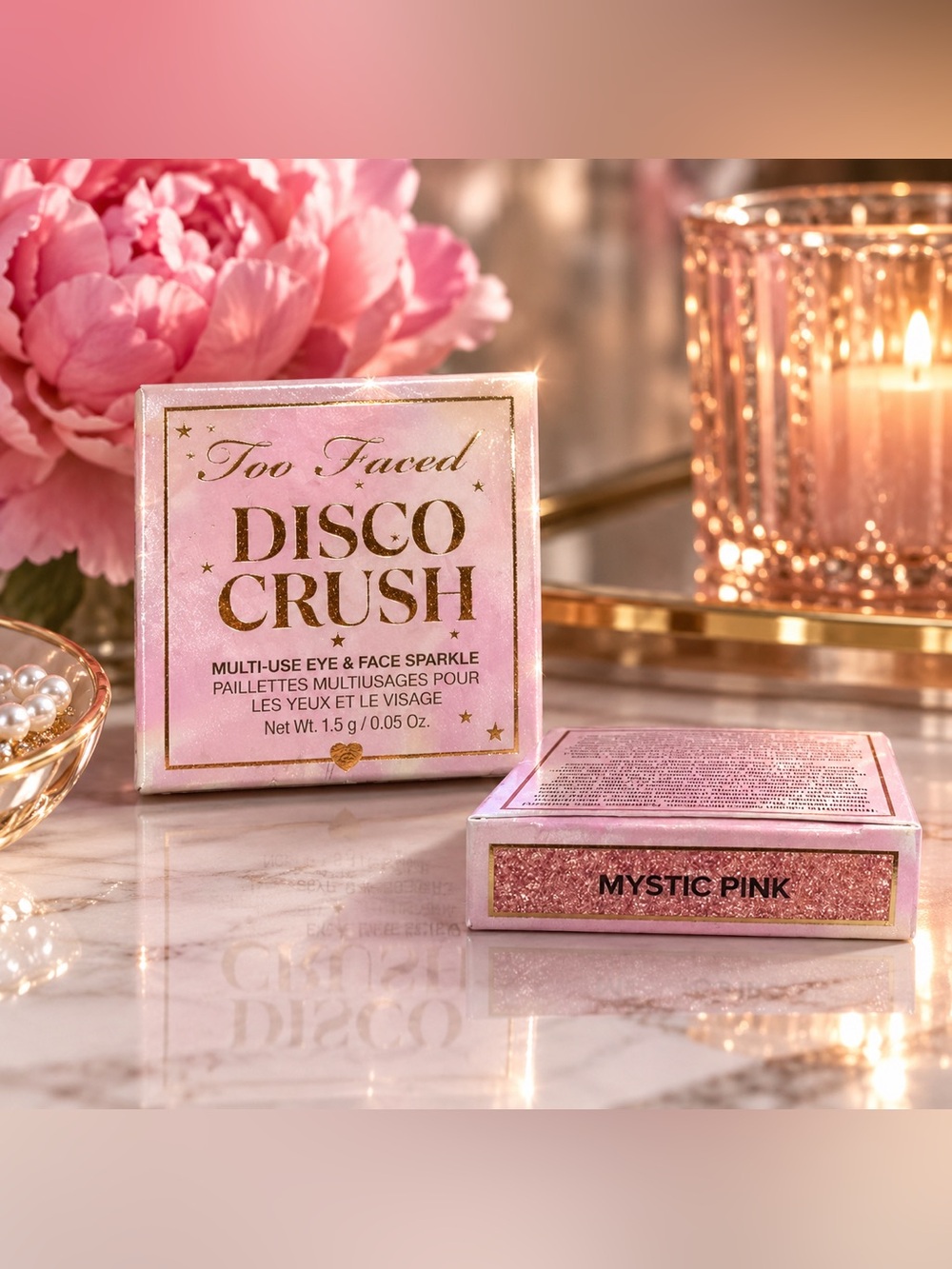TOO FACED Disco Crush High Shine Glitter Eye + Face Sparkle NWT